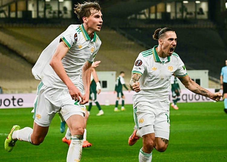 Ziolkowski Esulta gol Panathinaikos-Roma 2 29012026