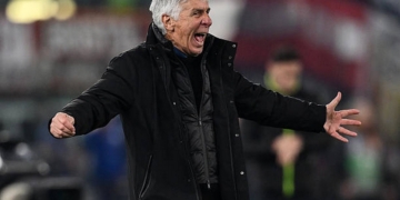 Gasperini Panchina Roma-Cagliari 09022026