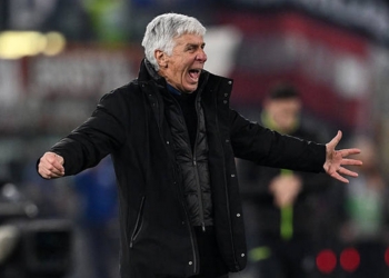 Gasperini Panchina Roma-Cagliari 09022026