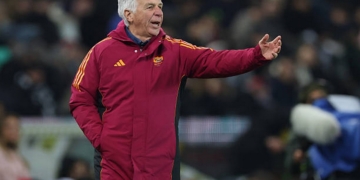 Gasperini Panchina Udinese-Roma 02022026