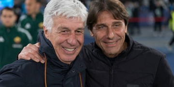 Gasperini e Conte Napoli-Roma 15022026