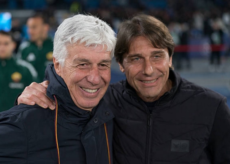 Gasperini e Conte Napoli-Roma 15022026