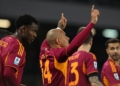 Malen Esulta gol Napoli-Roma 4 15022026