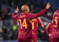 Malen Esulta gol Roma-Cagliari 09022026