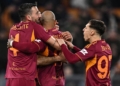 Malen Esulta gol Roma-Cagliari 3 09022026