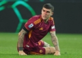 Mancini Infortunio al naso Udinese-Roma 02022026
