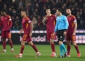 Mancini Parla con arbitro Sacchi Udinese-Roma 02022026