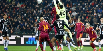 Svilar Azione Udinese-Roma 02022026