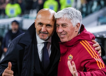Gasperini e Spalletti Roma-Juventus 01032026