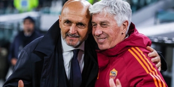 Gasperini e Spalletti Roma-Juventus 01032026