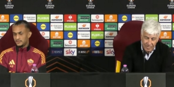 Gasperini e Wesley Conferenza pre gara Roma-Bologna 18032026