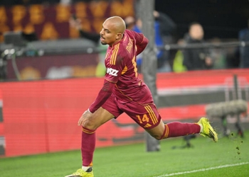 Malen Esulta gol Roma-Juventus 01032026