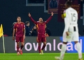 Malen Esulta gol Roma-Juventus 01032026