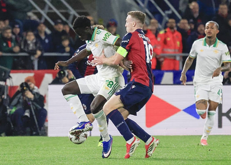 N'Dicka Azione Bologna-Roma 12032026