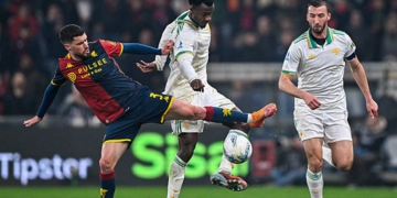 N'Dicka Azione Genoa-Roma 08032026