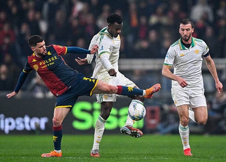 N'Dicka Azione Genoa-Roma 08032026