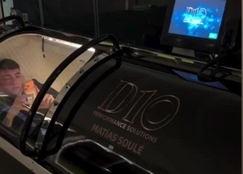 Soulé in camera iperbarica