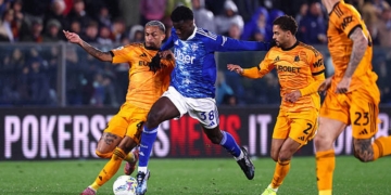 Wesley Fallo su Diao Como-Roma 15032026