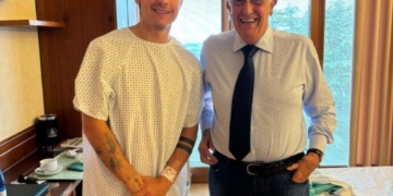 Dybala Dopo operazione con Mariani 06032026