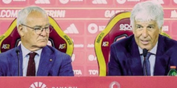 Gasperini e Ranieri Conferenza presentazione