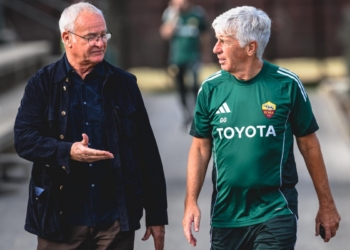Gasperini e Ranieri Trigoria