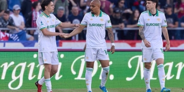 Malen Esulta gol Bologna-Roma 2 25062026