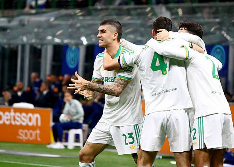 Mancini Esulta gol Inter-Roma 2 05042026