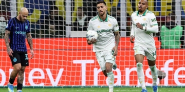 Pellegrini Esulta gol Inter-Roma 05042026