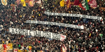 Striscioni Roma una cosa seria