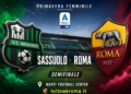 Card Sassuolo-Roma Femminile Primavera