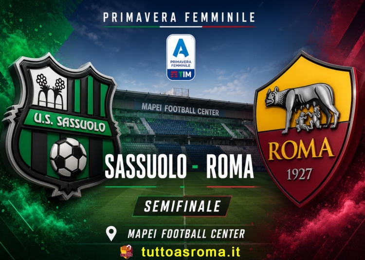 Card Sassuolo-Roma Femminile Primavera