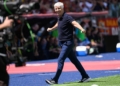 Gasperini Esulta vittoria Roma-Lazio 17052026
