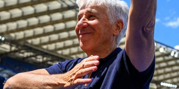 Gasperini Sotto la curva sud Roma-Lazio 17052026
