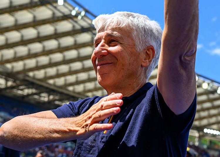Gasperini Sotto la curva sud Roma-Lazio 17052026