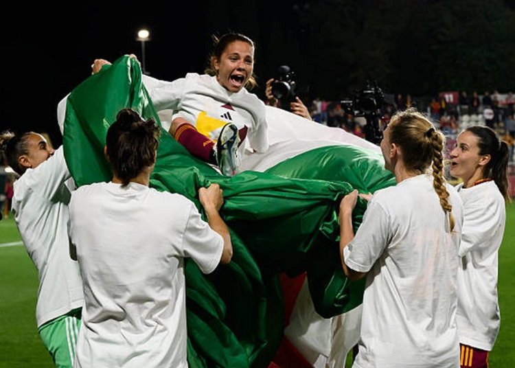 Giugliano Festeggia scudetto Roma-Ternana 03052026