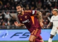 Hermoso Esulta gol Roma-Fiorentina 04052026