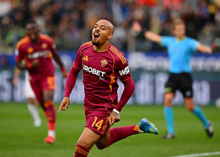 Malen Esulta gol Parma-Roma 3 10052026