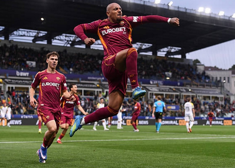 Malen Esulta gol Parma-Roma 4 10052026