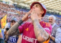 Mancini Festeggia sotto curva sud Roma-Lazio 17052026