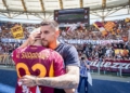 Pellegrini Abbraccia El Shaarawy Roma-Lazio 17052026