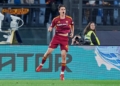 Pisilli Esulta gol Roma-Fiorentina 04052026