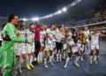 Squadra Festeggia vittoria e champions Verona-Roma 2 24052026