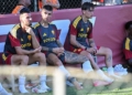 Mancini e Cristante Panchina Cannes-Roma 26072026