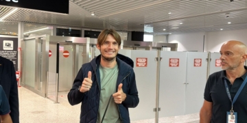 De Roon Arrrivo a Fiumicino 30082026