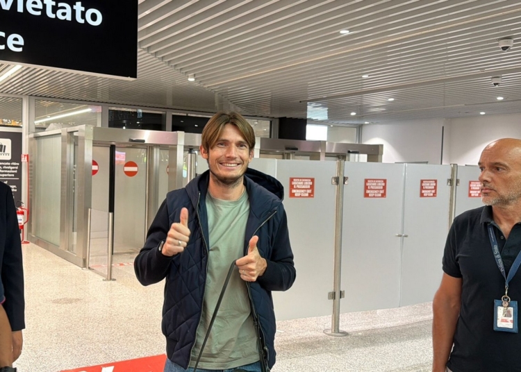 De Roon Arrrivo a Fiumicino 30082026