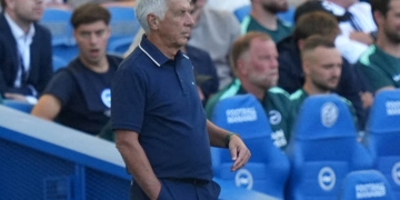 Gasperini Panchina Brighton-Roma 08-08.2026