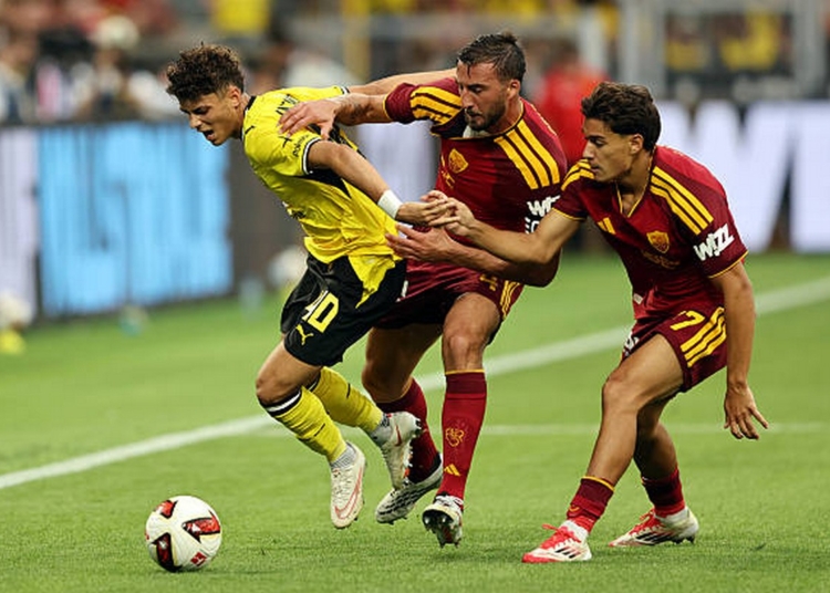 Lulli Azione Borussia Dortmund-Roma 15082026