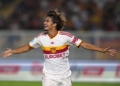 Mora Esulta gol Lecce-Roma 31082026