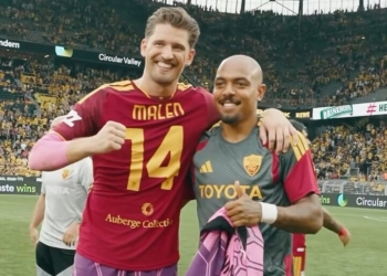 Malen Fine partita Borussia Dortmund-Roma 15.08.20226