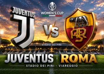 Card Juventus-Roma Femminile IA - Immagine creata da Tuttoasroma IA